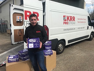 KRR Donates Easter Eggs to Families in Crisis